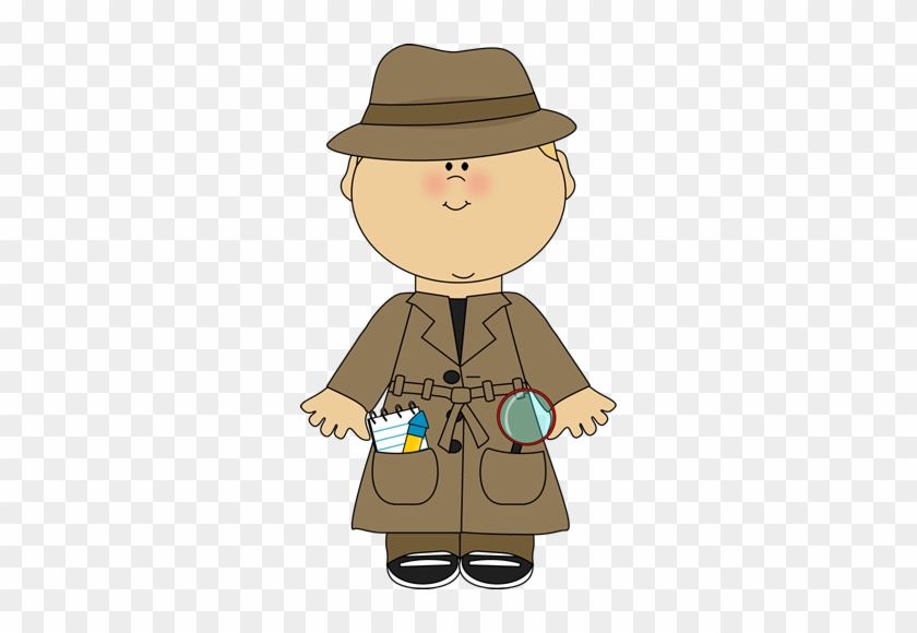 Clipart Stylist Design Ideas Detective Clipart Clip - Boy Detective Clipart #282550