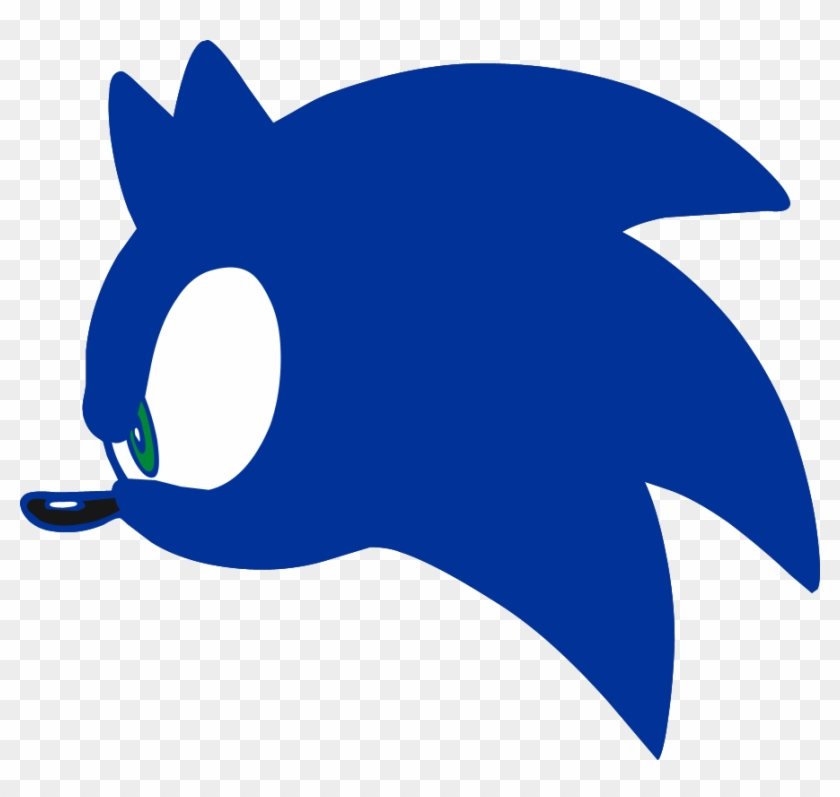 Halloween Ideas - Sonic The Hedgehog Head Logo #282564