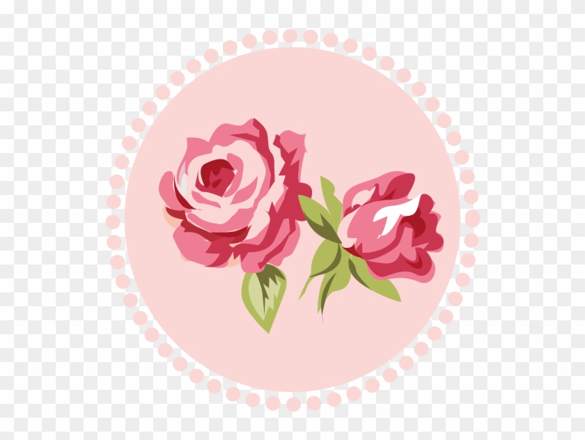 Scrap - Shabby Chic Roses Clip Art #282740