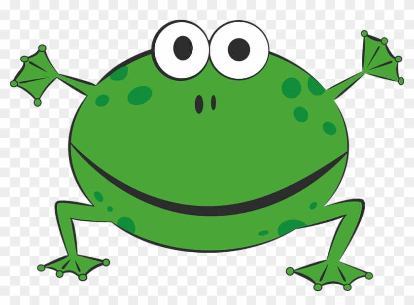 Cartoon Frogs Clipart 23, - Жабы Пнг #282755
