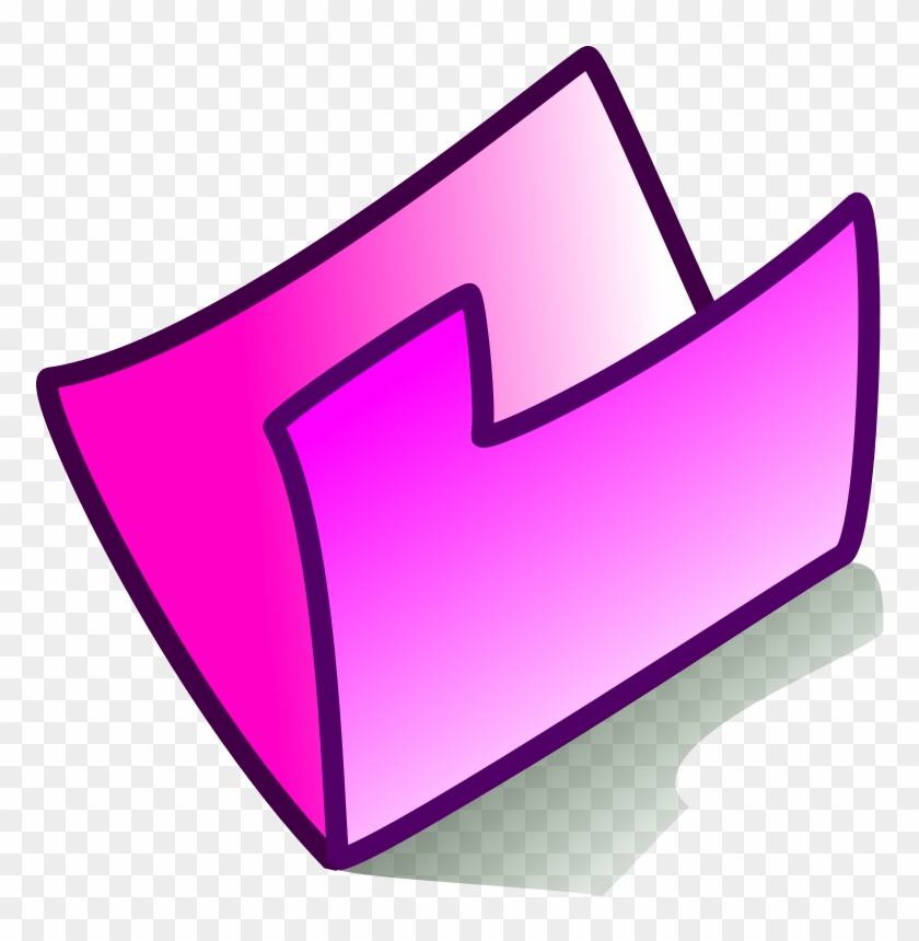 Similar Clip Art - Pink Folder Clipart #282801