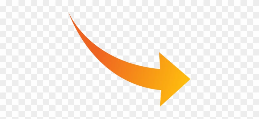 Arrow Down Png24 - Orange Curve Arrow Png #282938