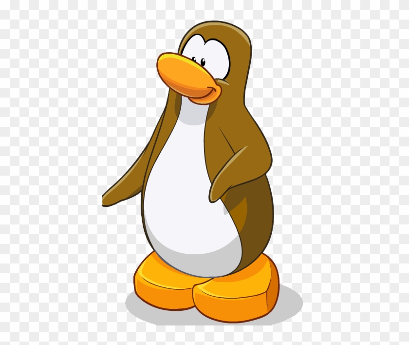 Zowey Custom Cutout - Club Penguin Brown Penguin #282946