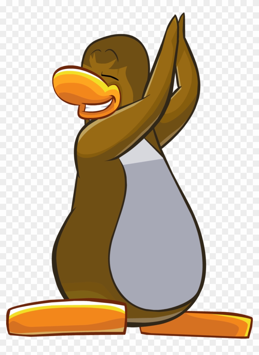 Club Penguin Wiki - Club Penguin Brown Penguin Cutout #282958