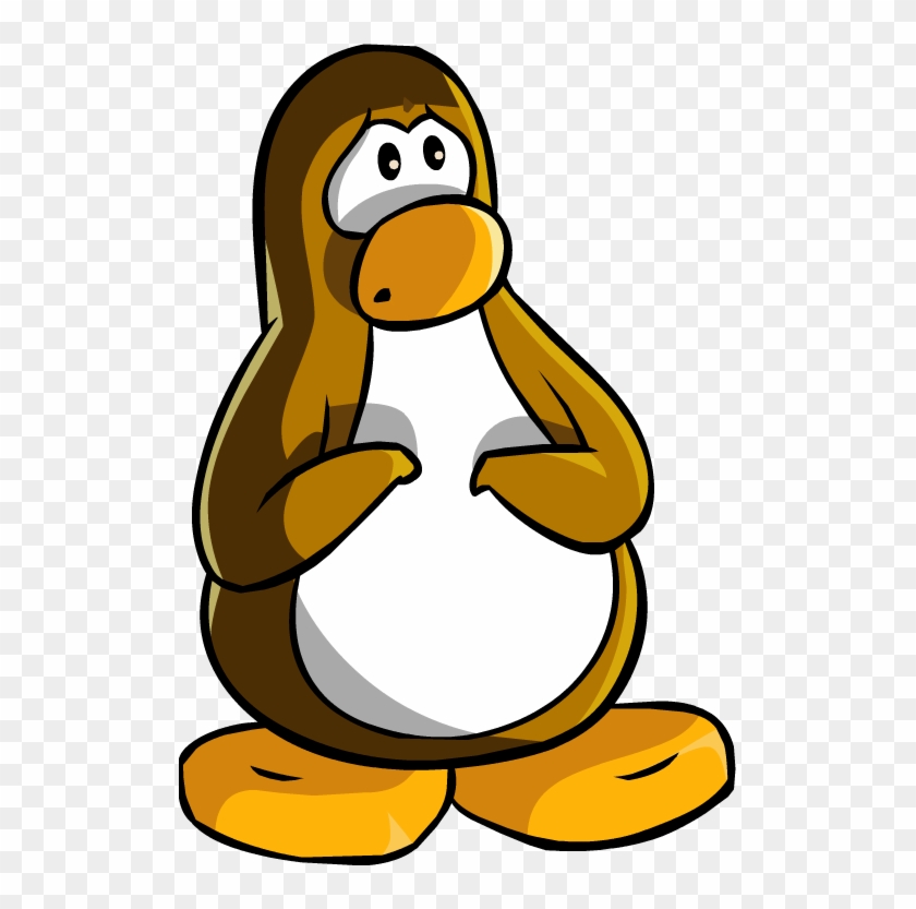 Penguin1553 - Club Penguin Brown Penguin #283014