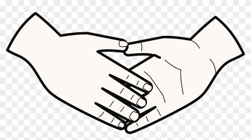 Explore Hand Clipart, People Holding Hands And More - Shaking Hands Clip Art #283064