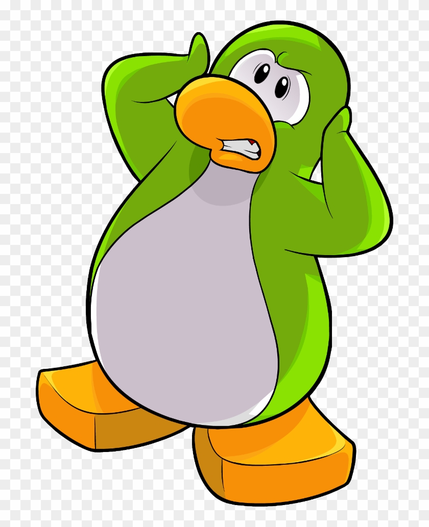 New Penguin Designs - Club Penguin Green Penguin #283075