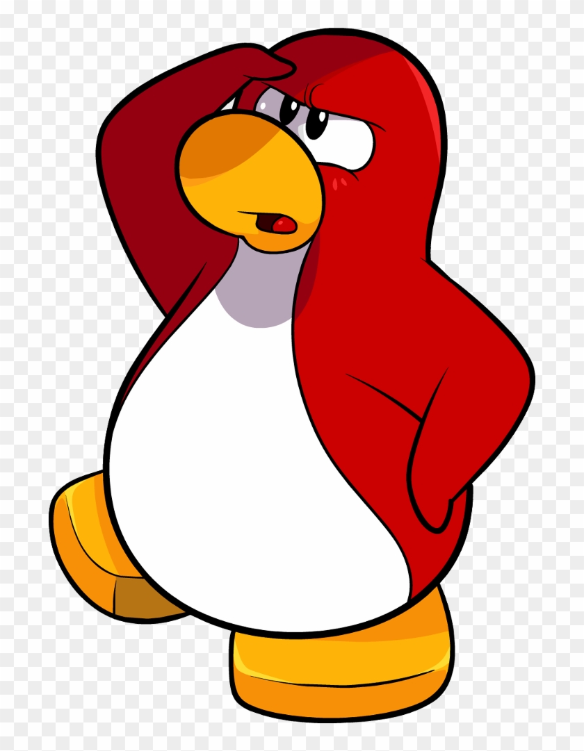 Club Penguin Clip Art - Club Penguin Red Penguin #283078