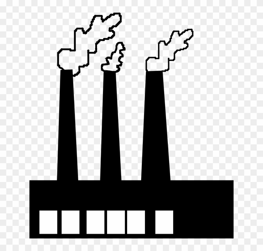 1 Environmental Pollutants - Factory Clip Art #283193