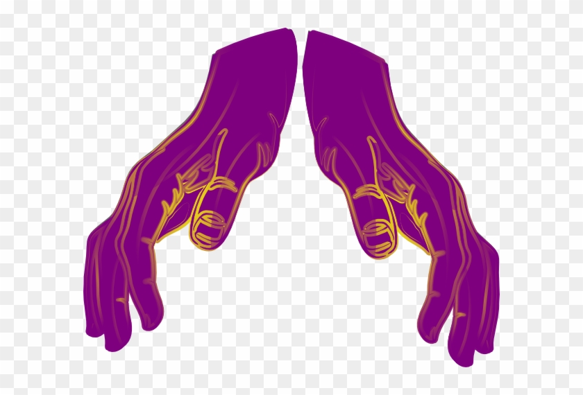 Open Hands 3 Clip Art - Open Hand Clipart Png #283209