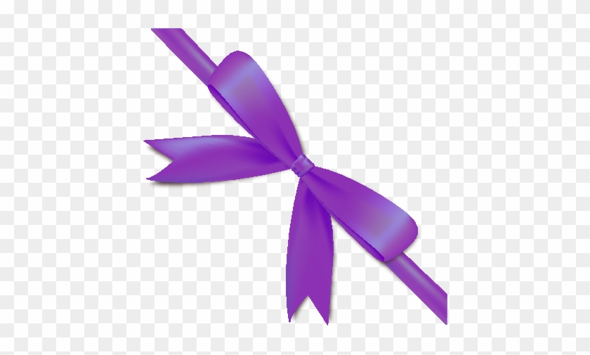 Nice Purple Bow Clipart Purple Bow Ribbon Icon2 Vector - Png Ribbon #283239
