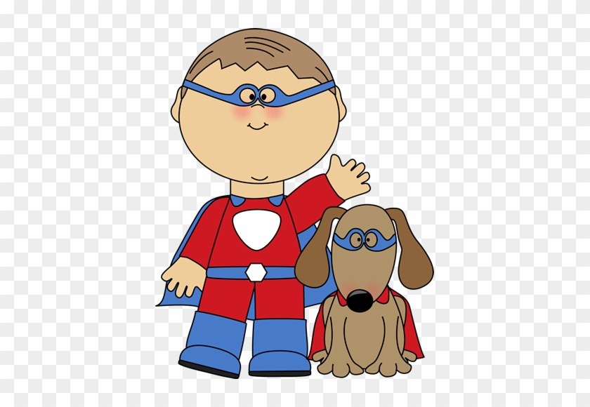 Boy Superhero And Dog - Worksheets Greater Than Less Than Equal #283288