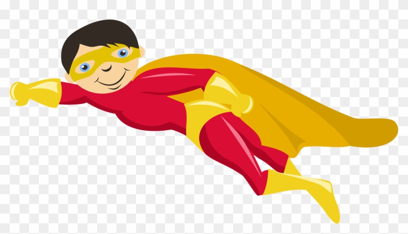 Birthday Costumes Images Superheroes - Superhero Boy Clipart Png #283291