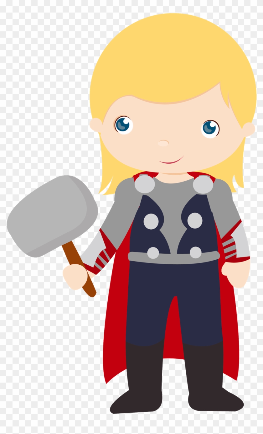 Avengers Babies Clipart - Vingadores Cute #283304