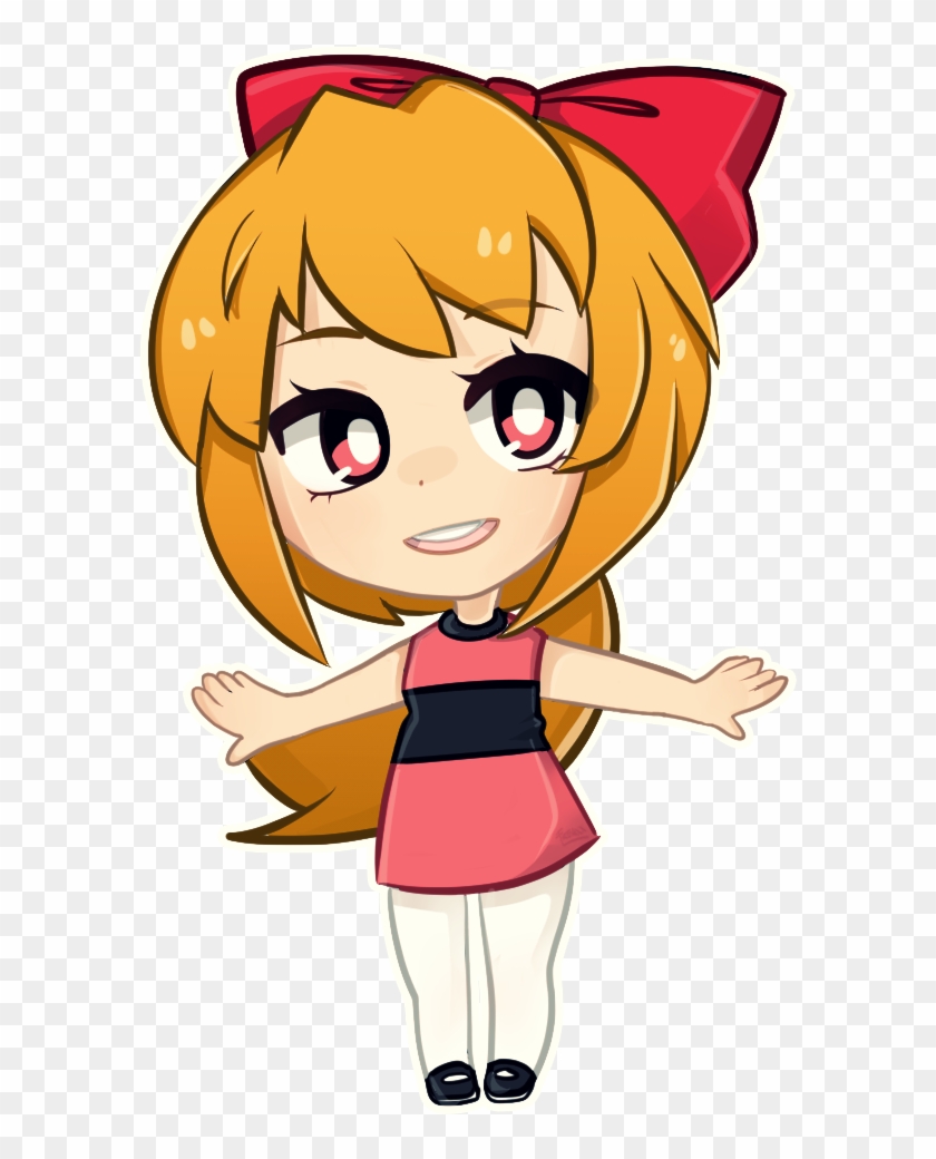 Blossom Chibi By Jessicafreaxx - Powerpuff Girls Blossom Anime #283321