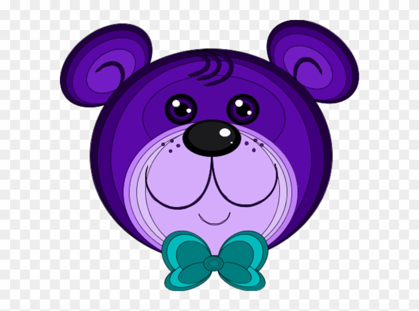 Teddy Bear With Bow Tie Clipart - Bear #283333