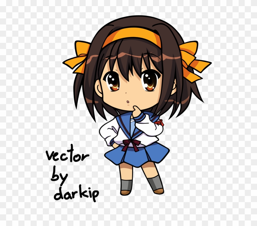 Chibi School Girls - Anime School Girl Chibi #283369