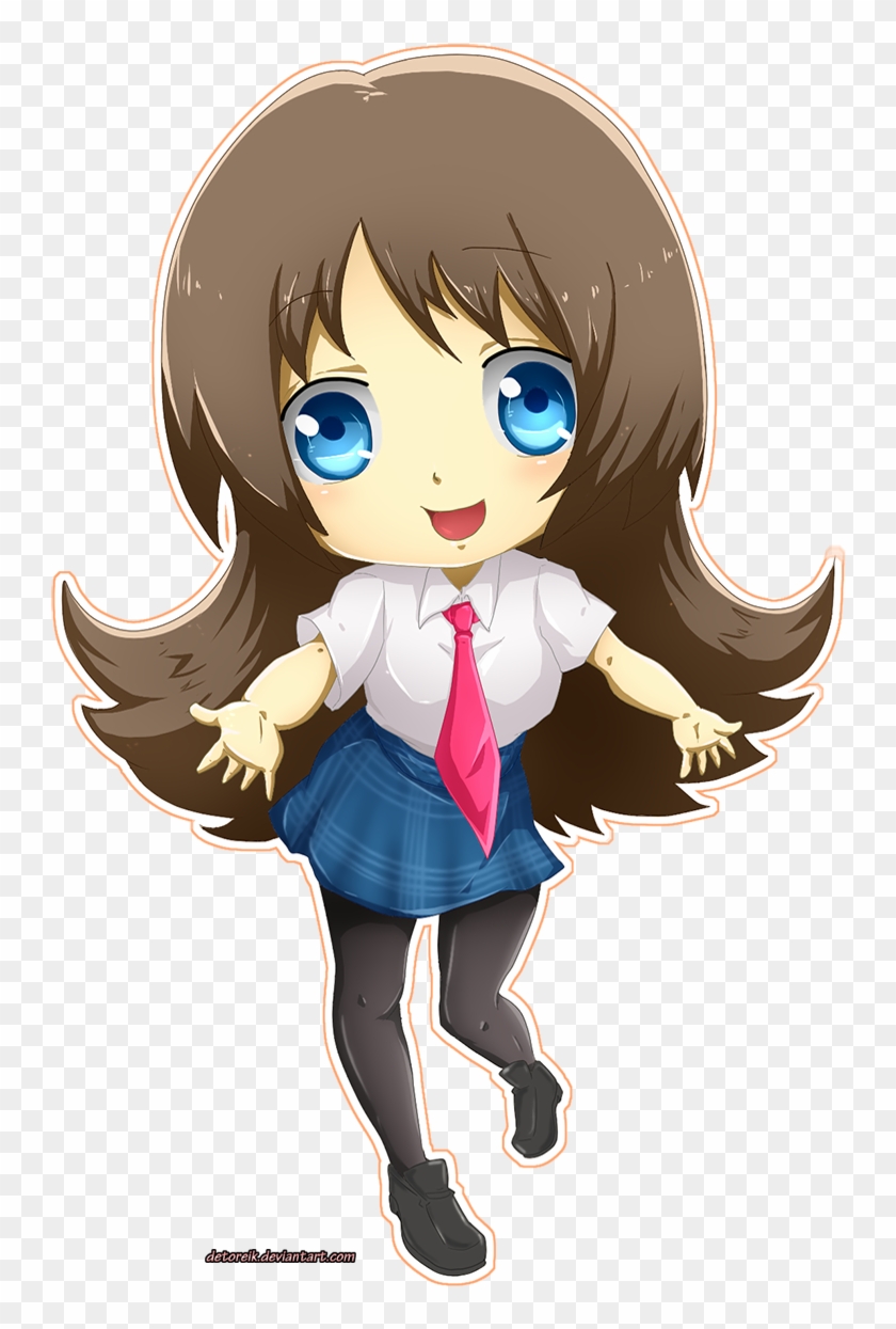 Chibi Aurelia Drawn By Diana - Student Anime Chibi Girl #283377