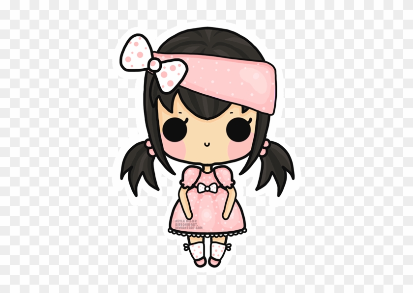 Mini Chibi Girl By *ribbonheart On Deviantart - Cute Simple Chibi Girl #283421