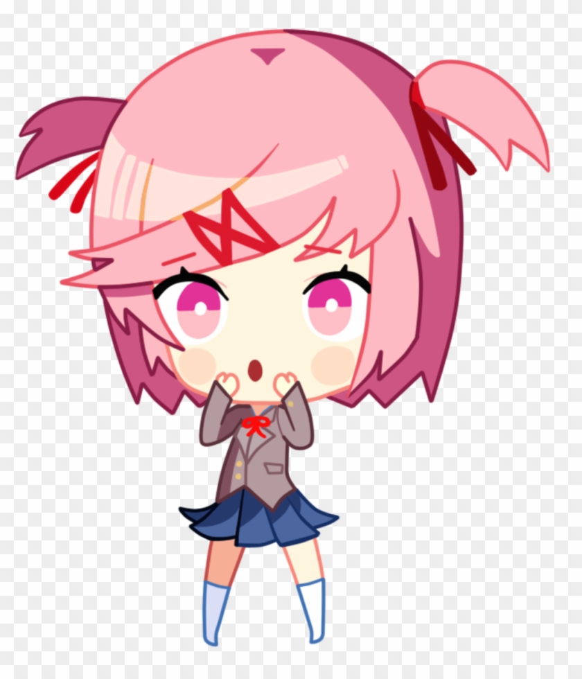 Doki Doki Literature Club - Doki Doki Literature Club Natsuki Chibi #283444