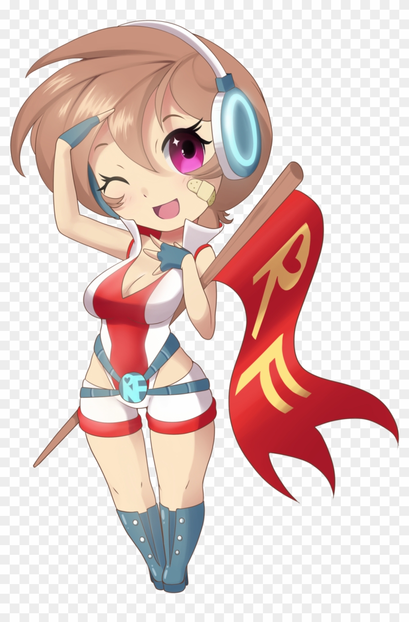 Rescue Girl Chibi By Solgryn - Admiral Bahroo Rescue Girl #283450