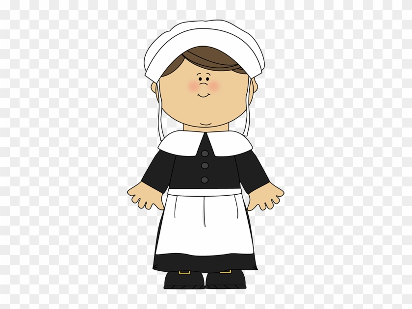 Pilgrim Girl Clipart #283449