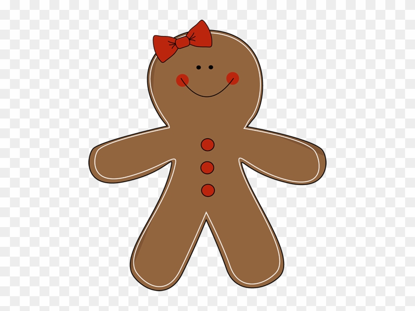 Gingerbread Boy And Girl Clipart - Gingerbread Girl Clip Art #283461