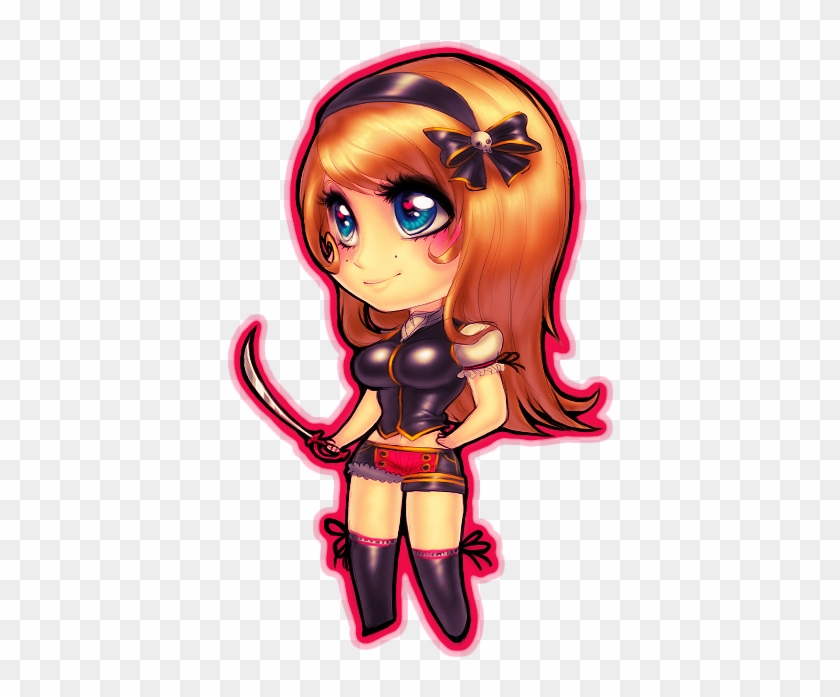 Pirate Cashoo By Pirate-cashoo - Cute Chibi Girl Pirate #283516