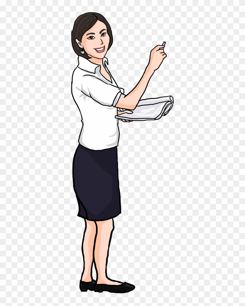 Pointer Clipart Pretty Teacher - Female Teacher Clipart #283520