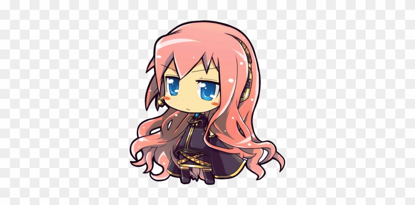 Chibi Girl Emoji - Megurine Luka Chibi Png #283533