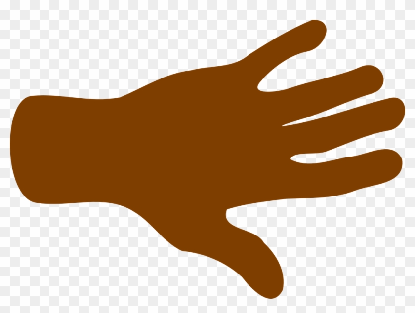 Finger Clipart Hand Palm - African American Hand Cartoon #283575