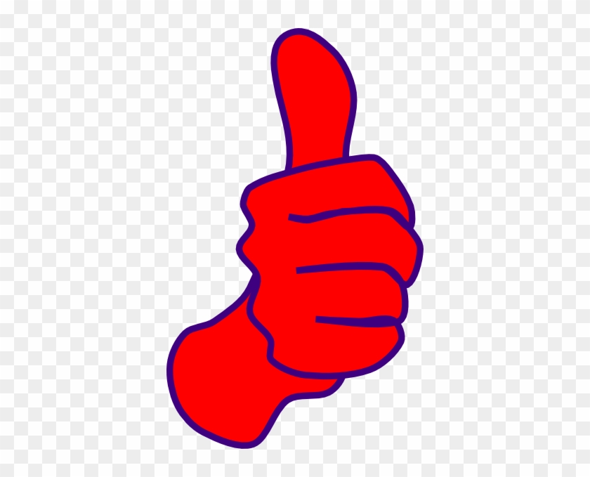 Red Thumbs Up Png #283576