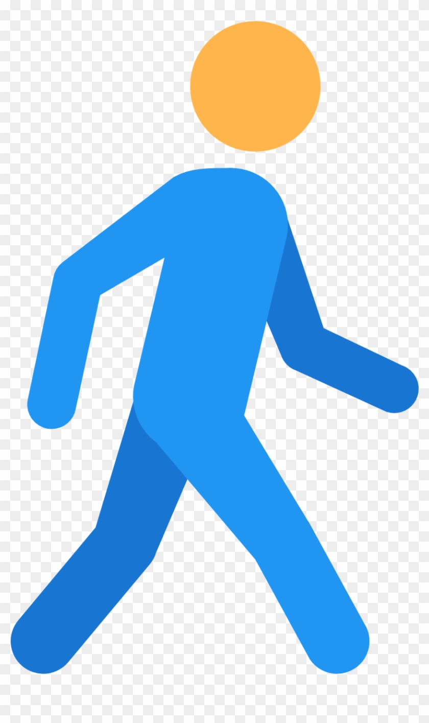 Walking Icons - Person Walking Icon Png - Free Transparent PNG Clipart  Images Download