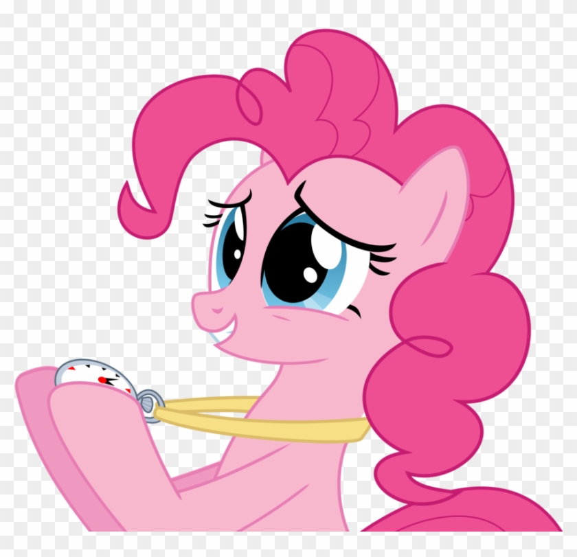 More Like Pinkie Pie With Stop Watch By Killagouge - Pinkie Pie #283653