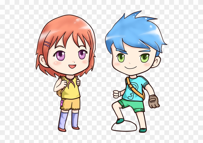 Manga Boy Png - Chibi #283706