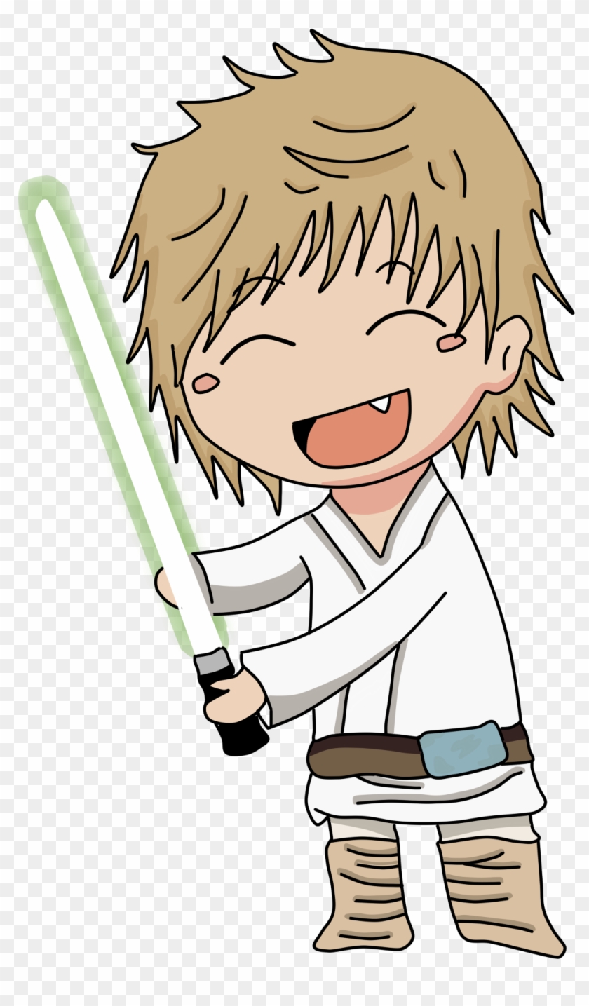 Already Felt- Characters 2 - Draw Chibi Luke Skywalker #283708