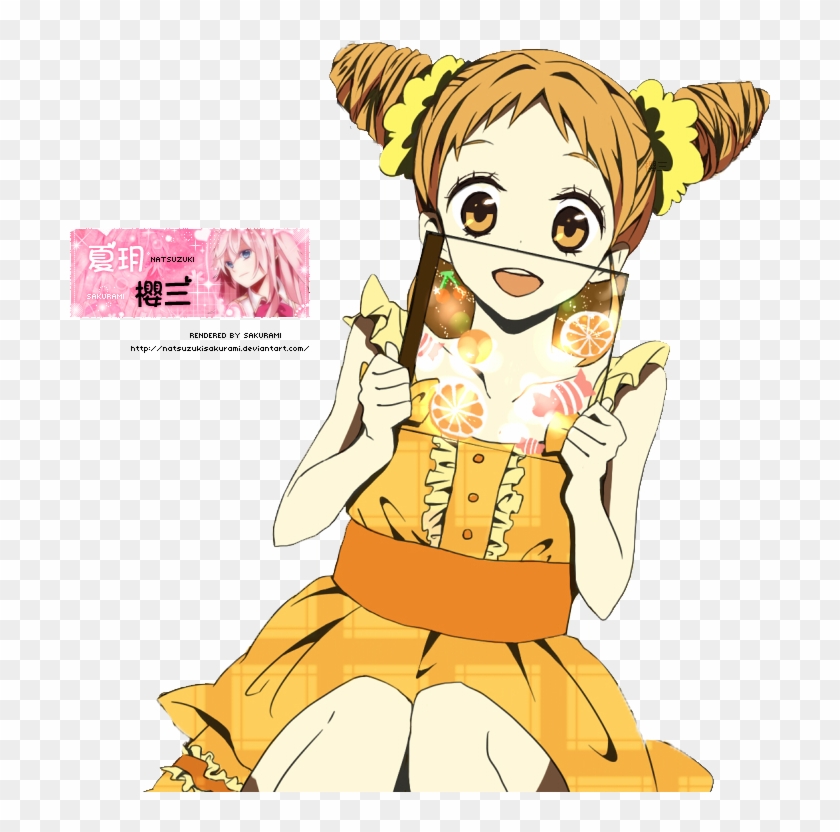 Love Live Honoka Render 3 By Natsuzukisakurami On Deviantart - Anime Yellow Girl Render #283710