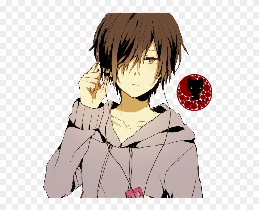 Manga - Brown Hair Brown Eyes Anime Boy #283724