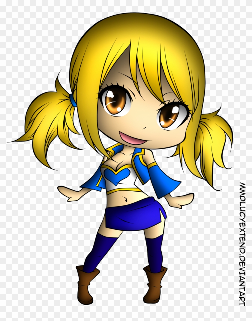 Fairy Tail Chibi Cliparts - Chibi Fairy Tail Lucy #283746