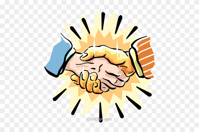 Pretty Two Hands Shaking Clipart La Poignée De Main - Different Greetings From Around The World #283771