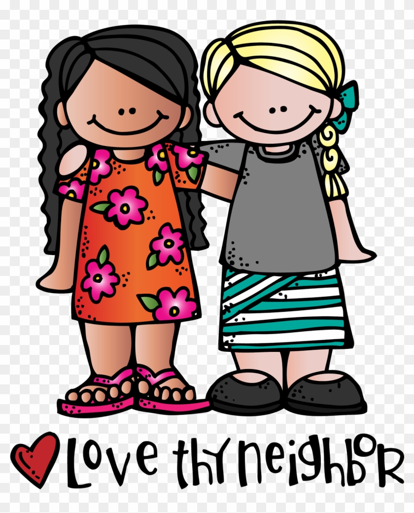 Not Sharing Clipart - Love Your Neighbor As Yourself Clipart #283774