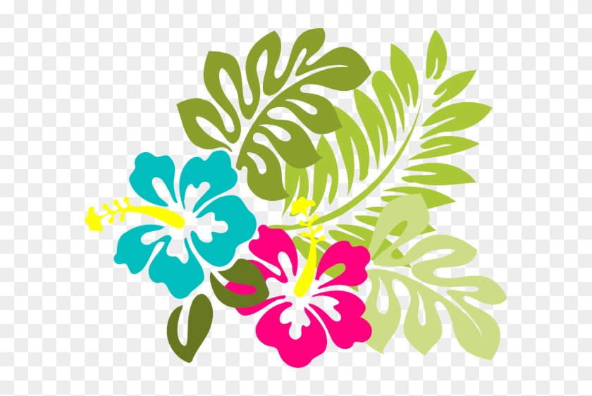 How To Set Use Hibiscus Svg Vector - Hawaiian Flower Clipart #283814