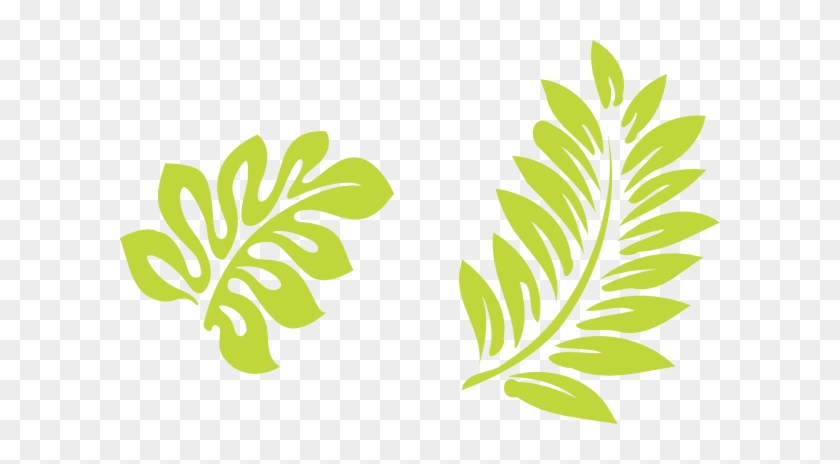 Hibiscus Leaves Clip Art - Leaves Clip Art Tropical #283841