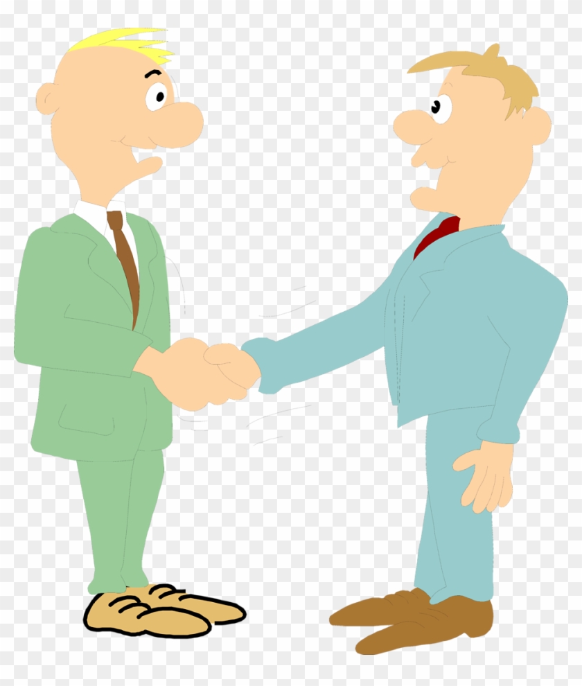 People Shaking Hands Clipart - Men Shaking Hands Clip Art #283871