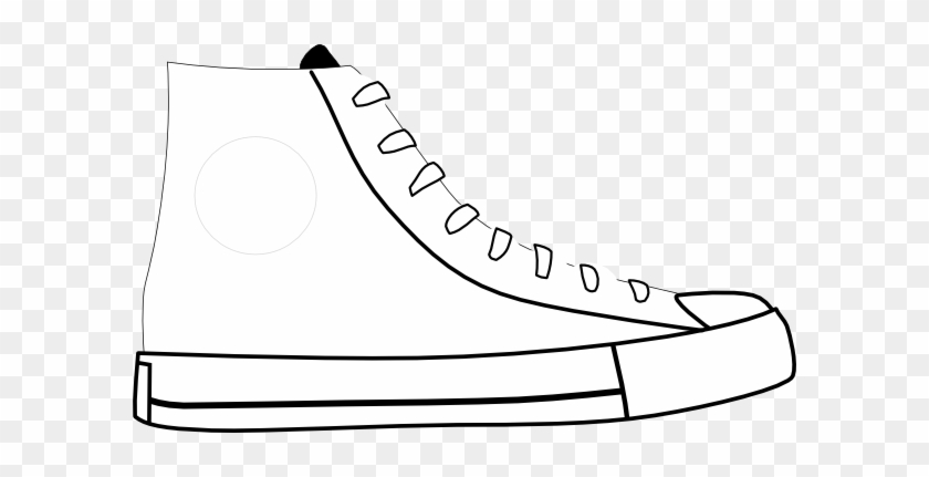 Shoes Clipart Black And White - Illustration #283973