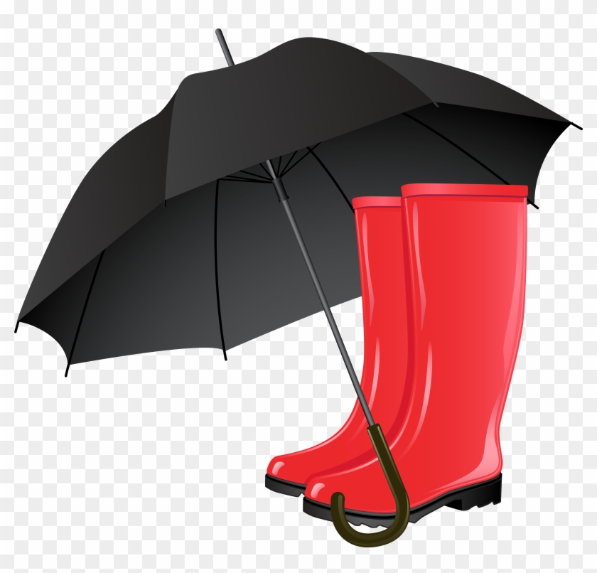 Boots Clipart Transparent - Umbrella #284000