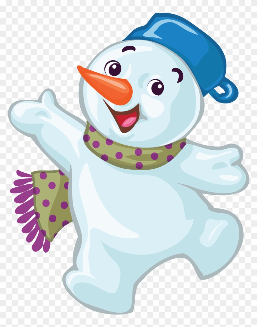 Clipart Bonhomme De Neige - Bonhomme De Neige Clipart #284044