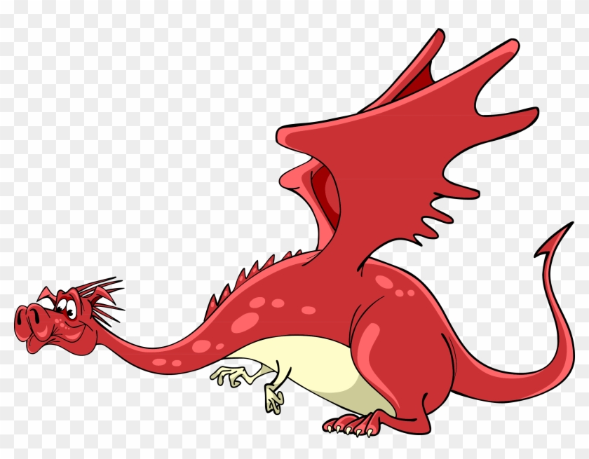 Dragon Cartoon Illustration - Dragon Png Cute #284068