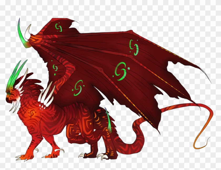 Female Karyon Dragon Commish For Twilitwolf By Erisadopts - Female Dragons #284086