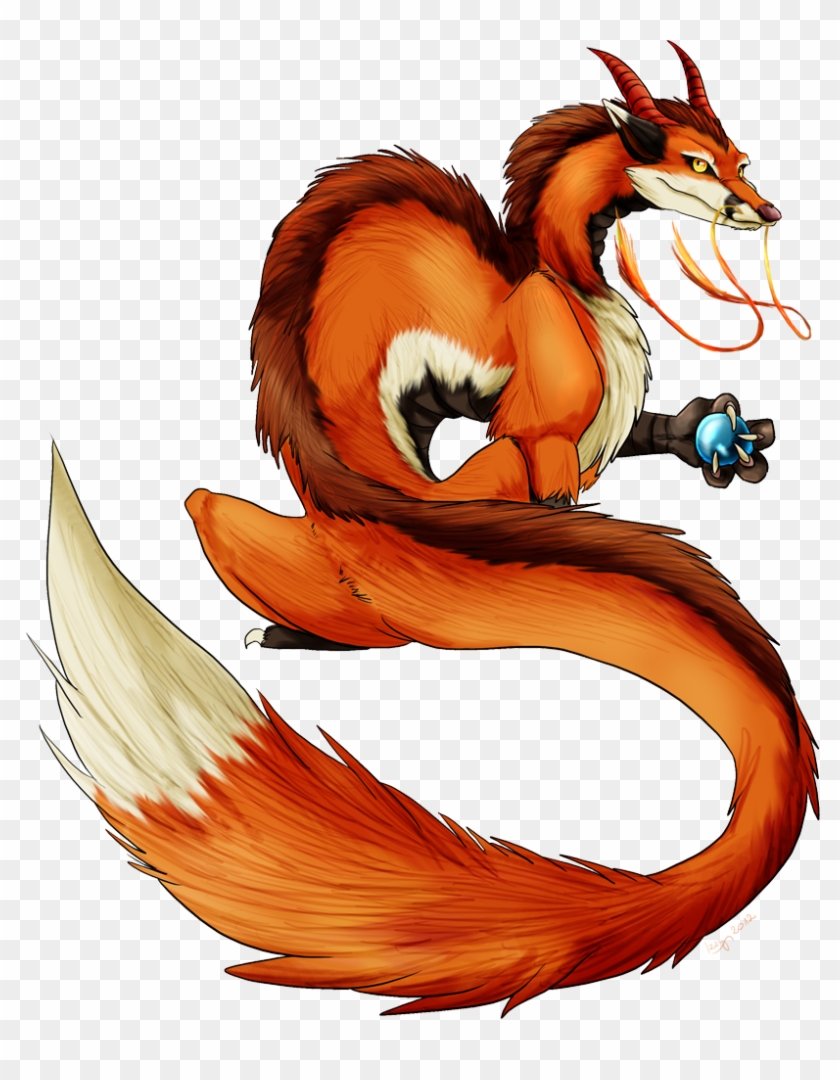 Fox Dragon By Natsuakai Fox Dragon By Natsuakai - Fox Dragon By Natsuakai Fox Dragon By Natsuakai #284244